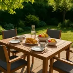 Buiten eten in eigen tuin: zo kies je de juiste tuintafel