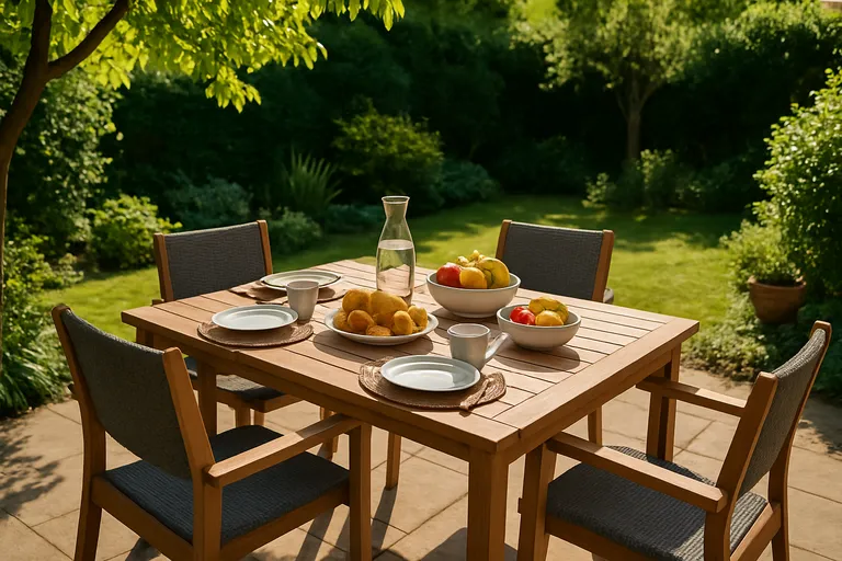 Buiten eten in eigen tuin: zo kies je de juiste tuintafel