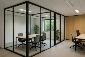 Flexibele werkruimtes creëren met slimme systeemwanden